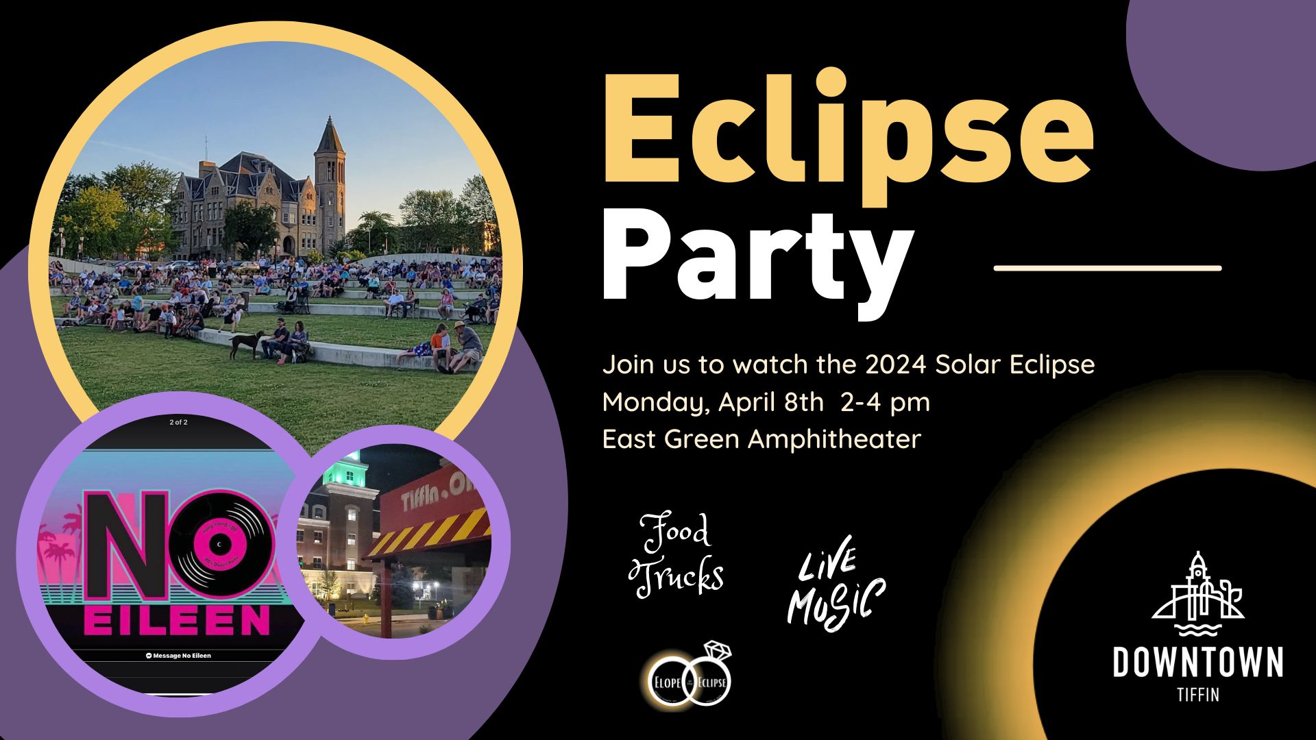 Downtown Tiffin - Eclipse Party