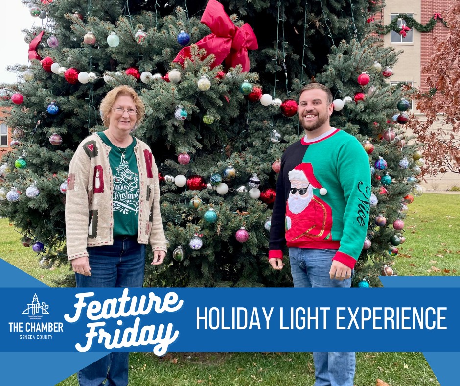 Feature Friday:  Christmas Tree & Holiday Lighting Experience