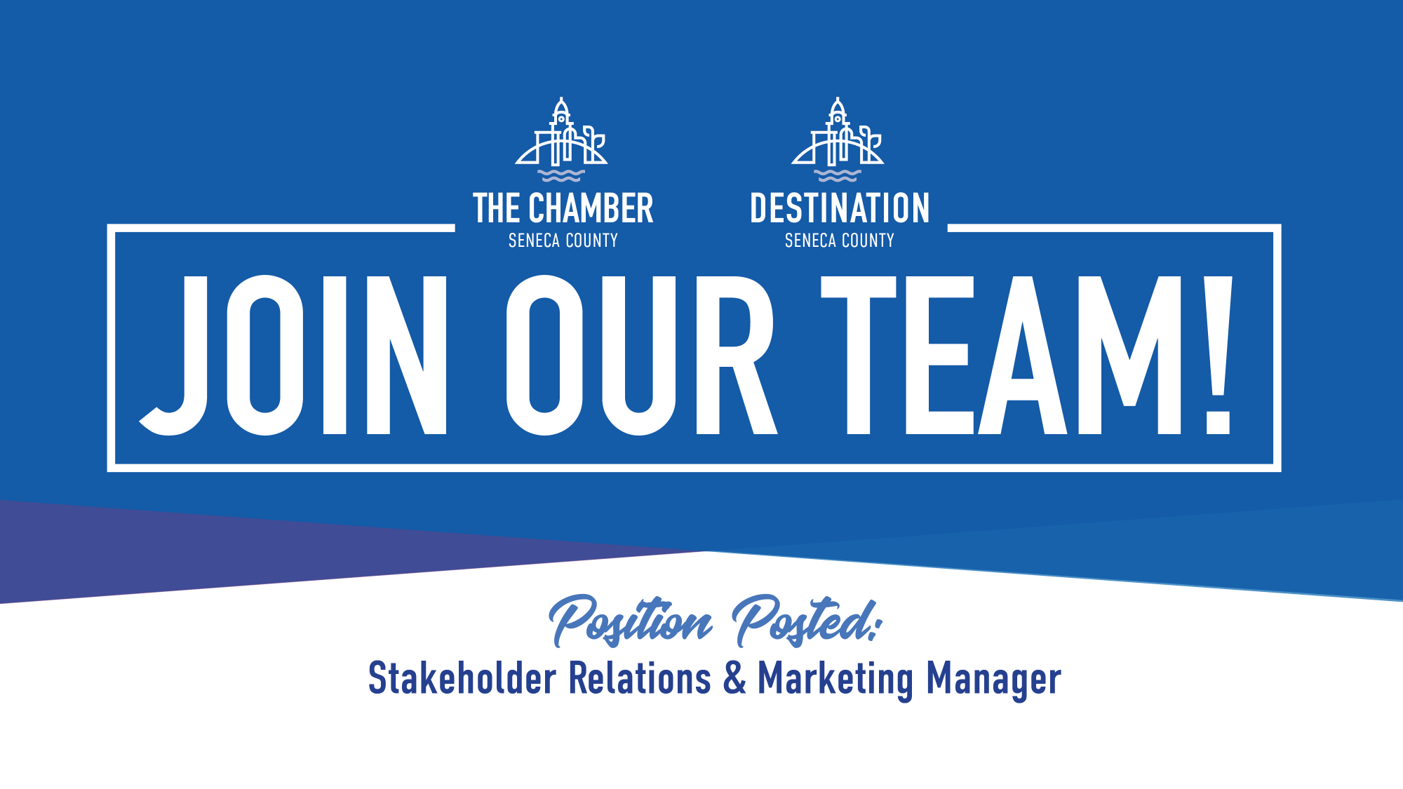New Position Announcement: Stakeholder Relations and Marketing Manager
