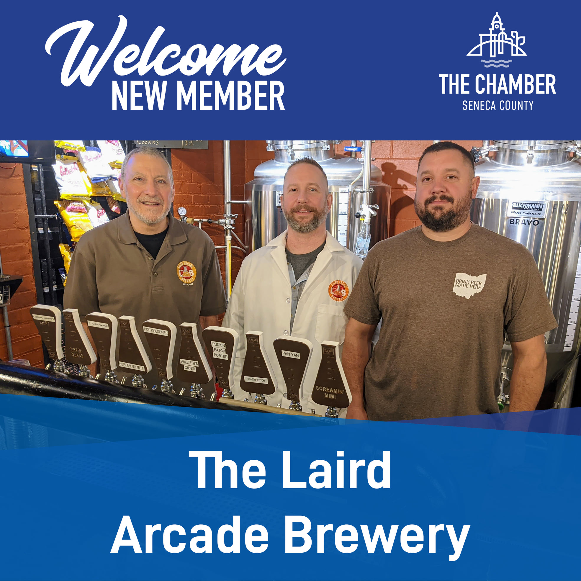 New Member:  The Laird Arcade Brewery