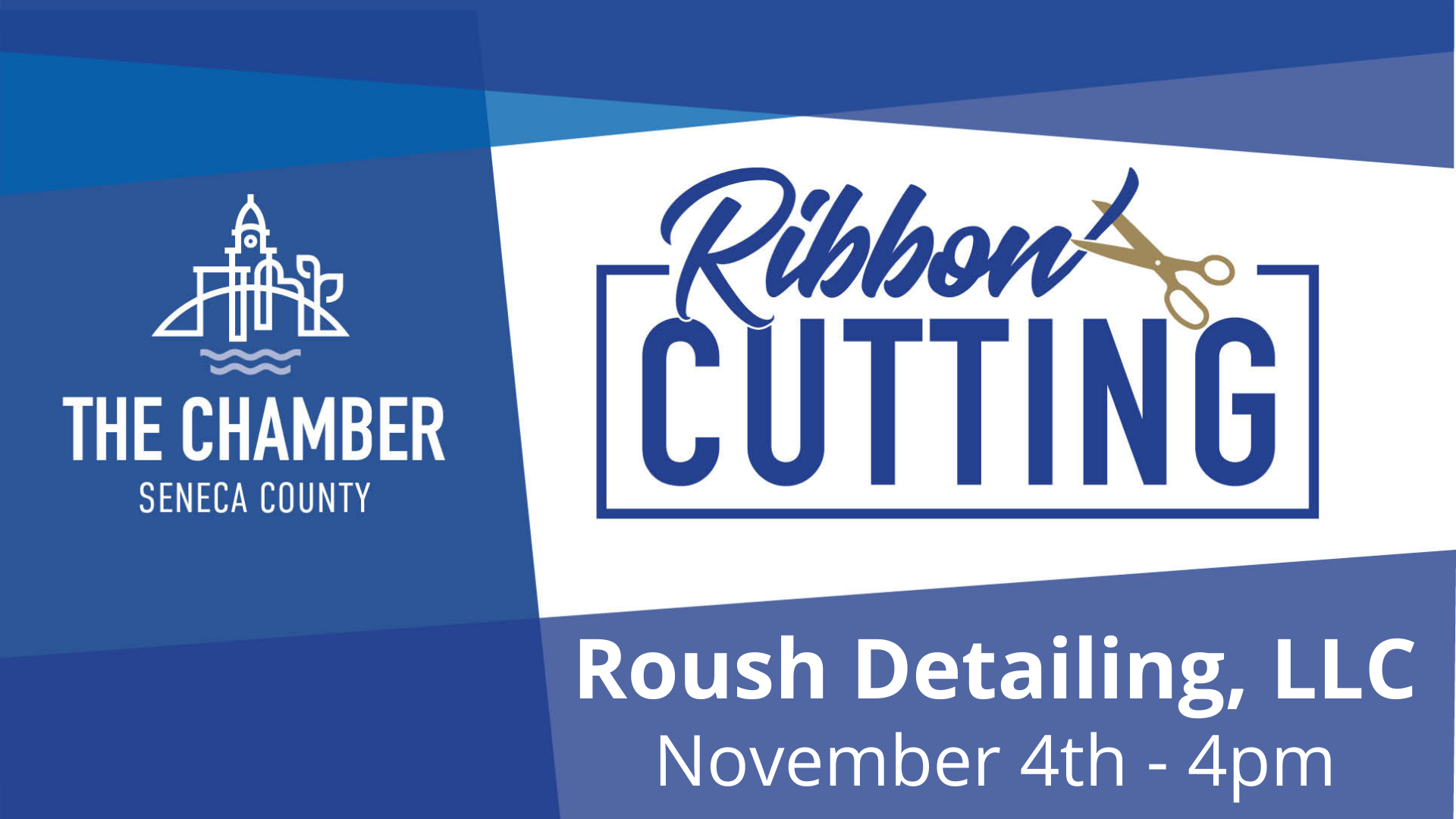 Ribbon Cutting & Open House:  Roush Detailing