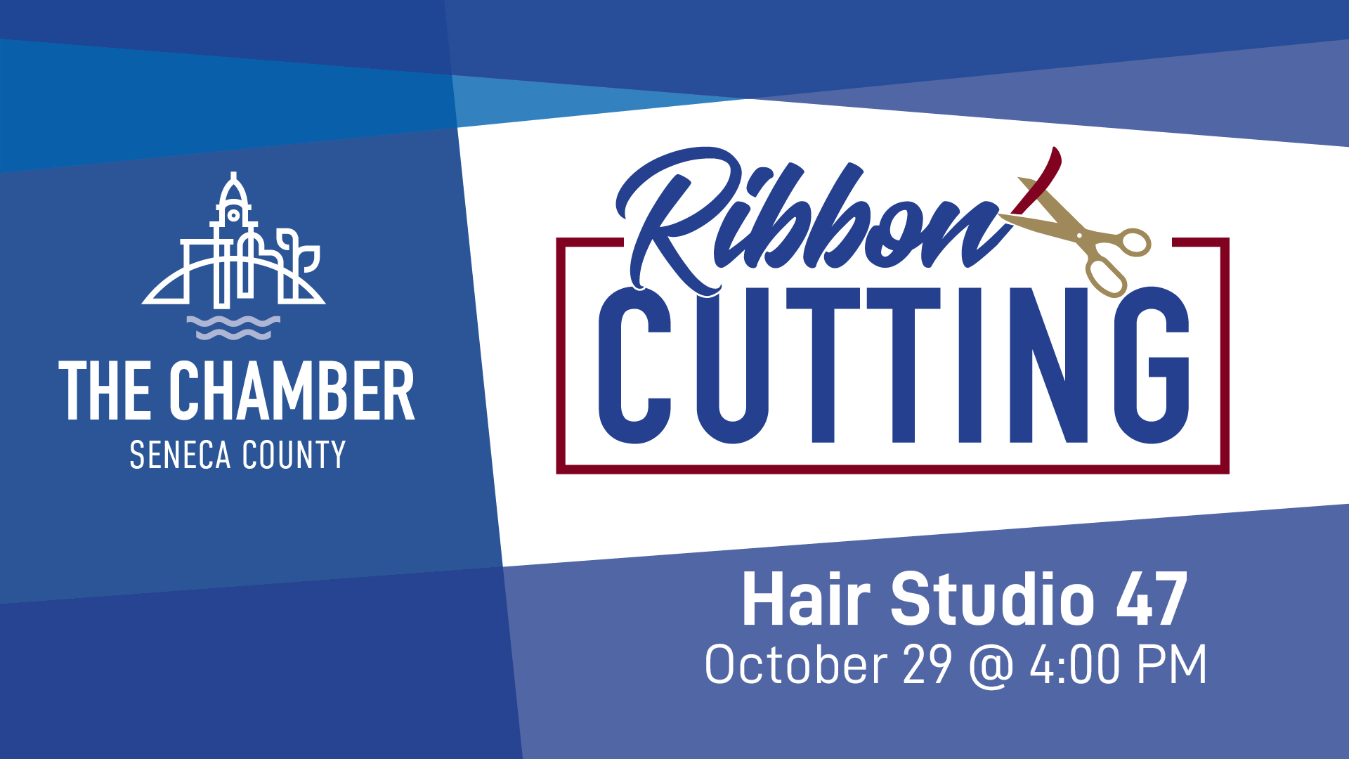 Ribbon Cutting & Open House:  Hair Studio 47