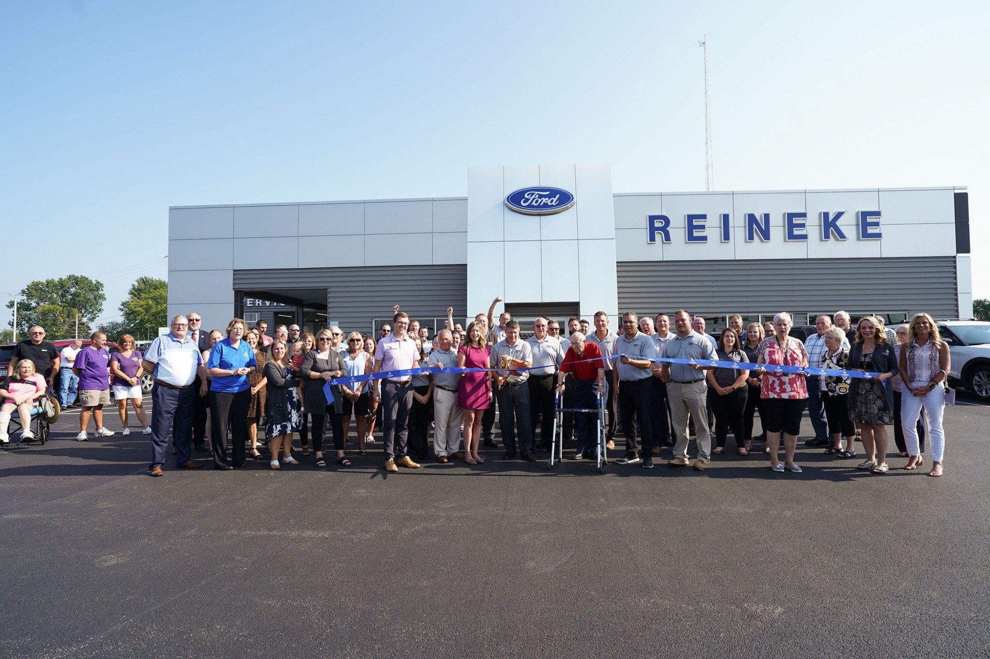 Reineke Family Dealerships Kicks Off After Five with a Ribbon Cutting to Celebrate all of their Renovations