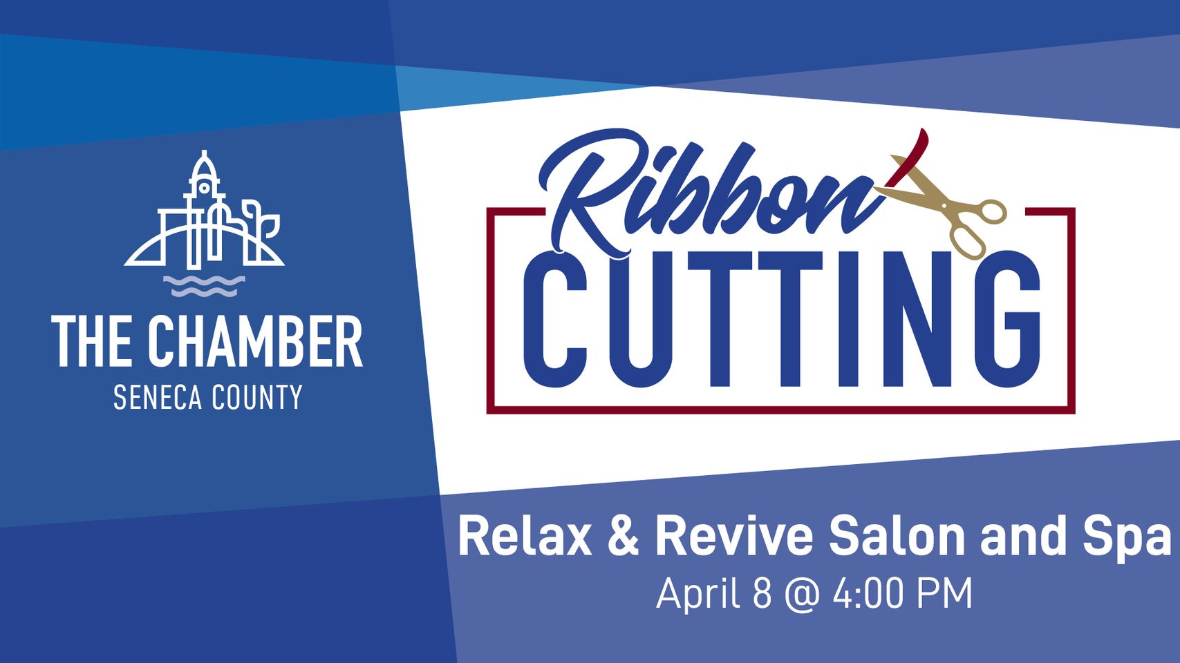 Ribbon Cutting & Open House:  Relax & Revive Salon and Spa