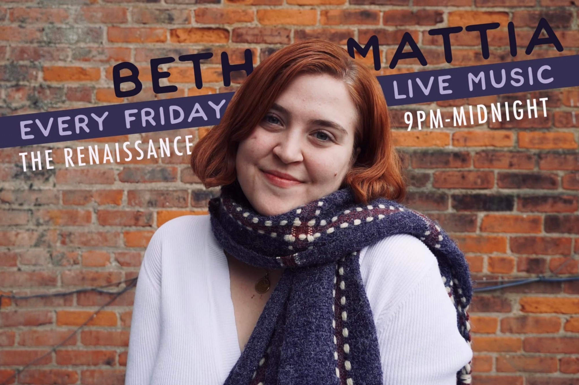 Live music with Beth Mattia!
