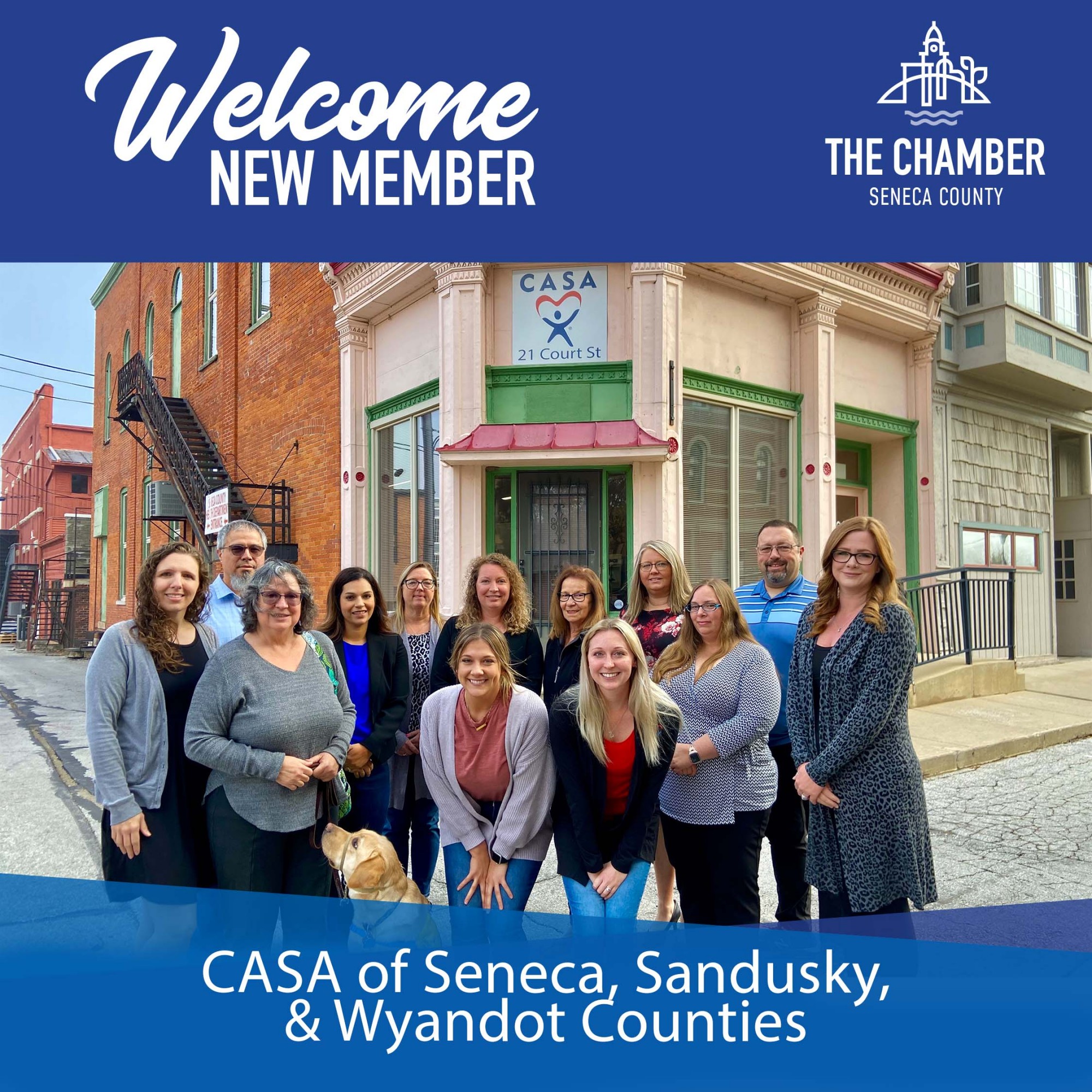 New Member: CASA of Seneca, Sandusky, and Wyandot Counties