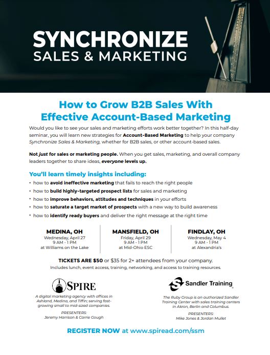 Synchronize Sales & Marketing Seminar