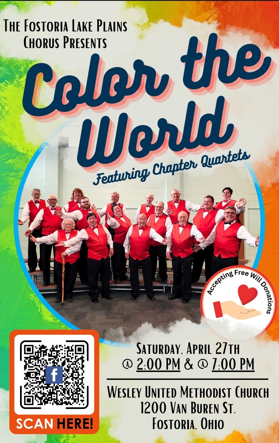 Lake Plains Chorus Presents: Color the World
