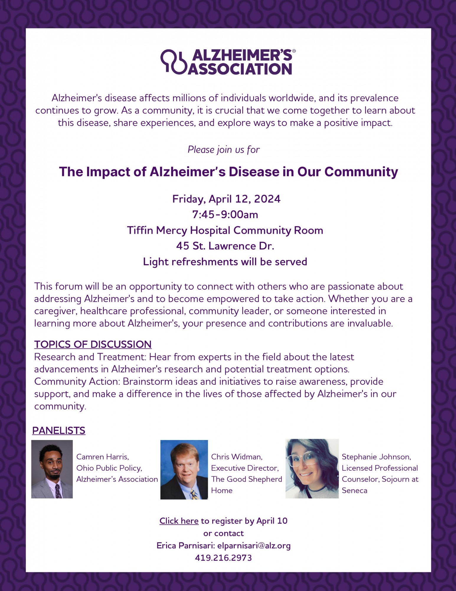 The Impact of Alzheimer’s Disease in Our Community