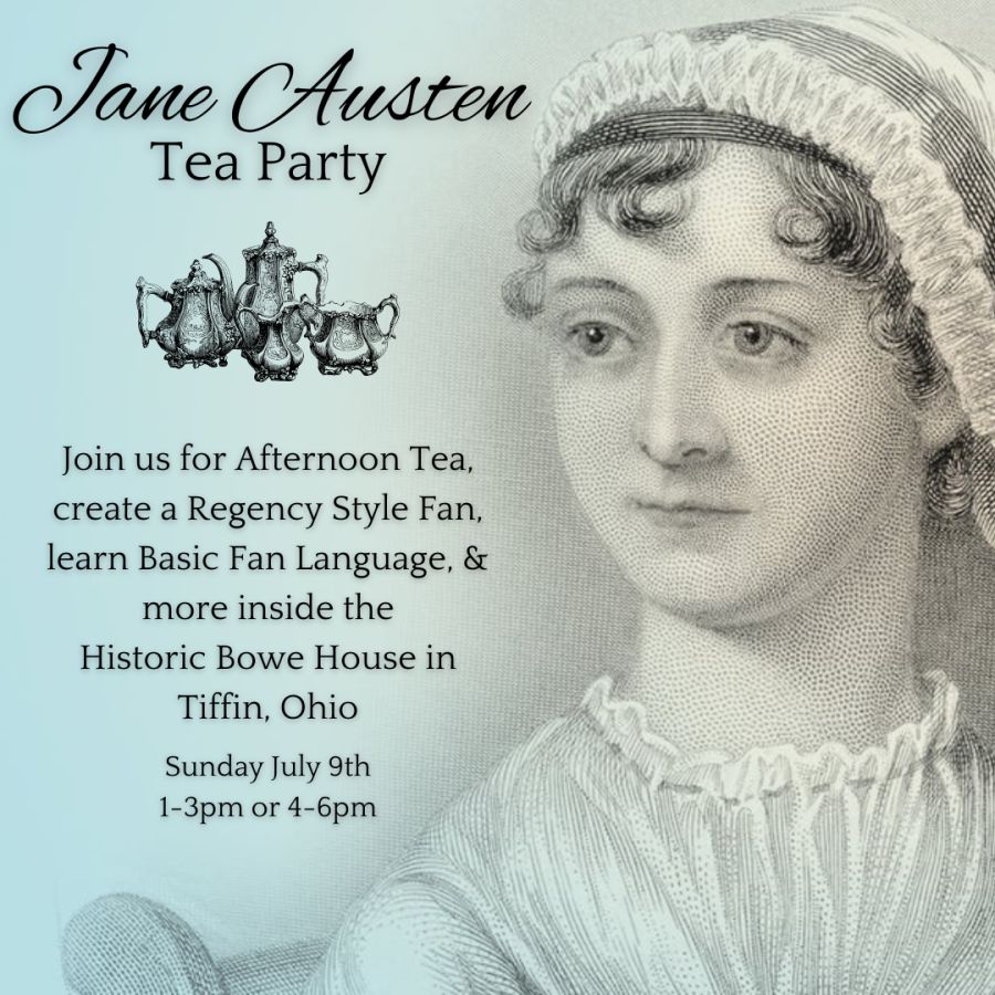Tea Time Tiffin to host a series of Jane Austen inspired Tea Parties open to the public.