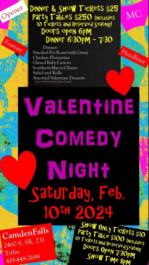 Valentine's Dinner/Comedy Night