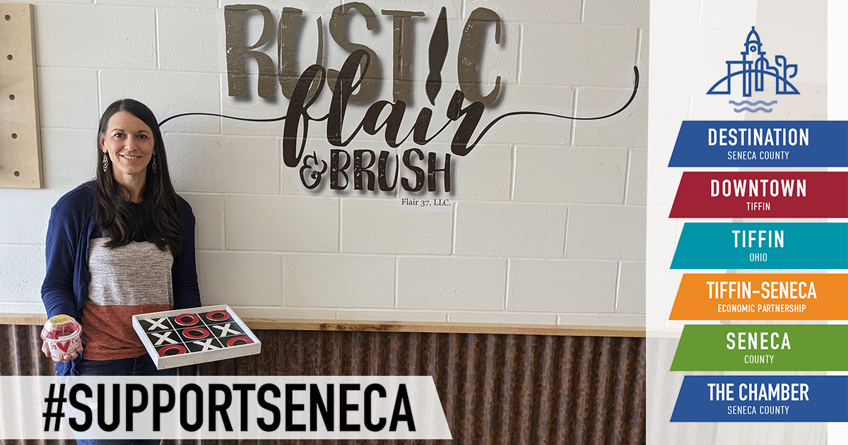 #SupportSeneca - Rustic Flair and Brush
